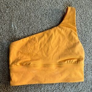 lululemon athletica One-Shoulder Bra in Orange